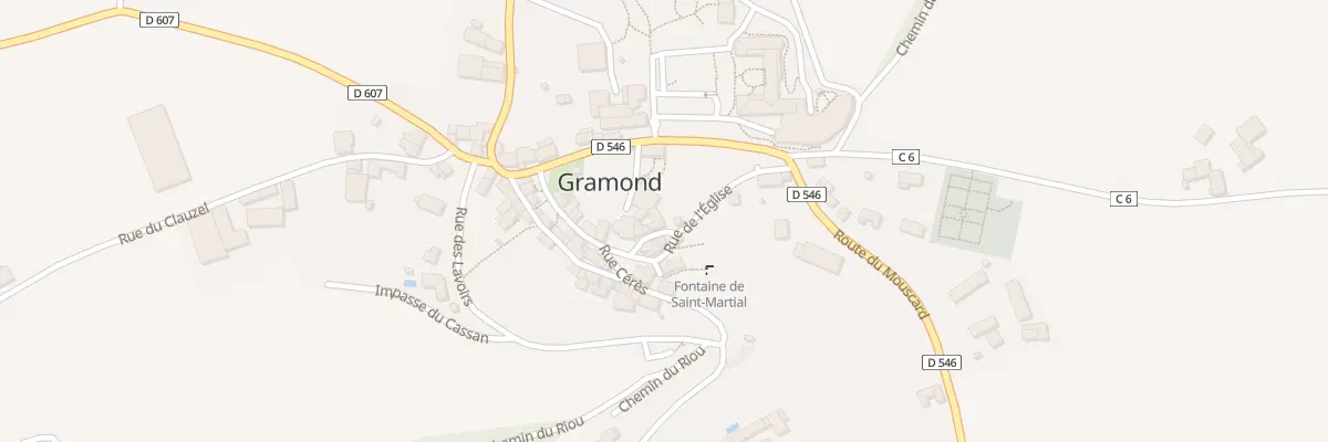 Plan du 5012A Rle du Presbytere à Gramond