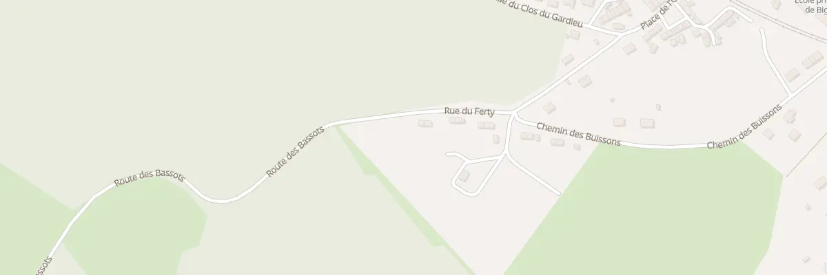 Plan du 29 Rue du Ferty à Vallenay