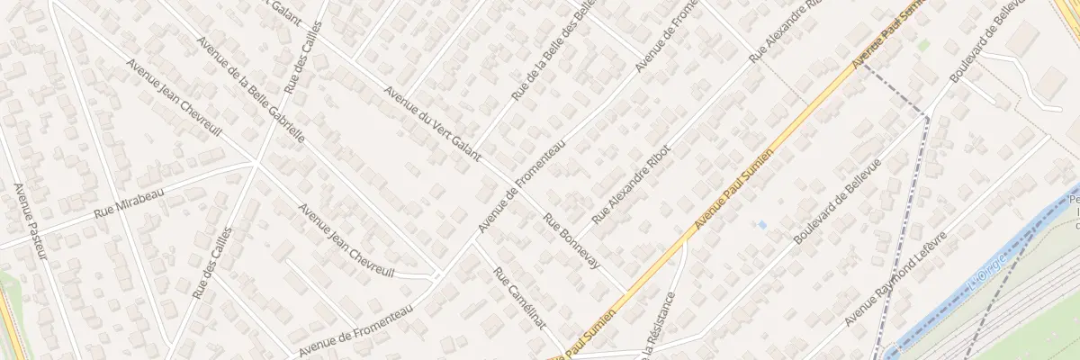 Plan du 14 Rue Bonnevay à Savigny-sur-Orge