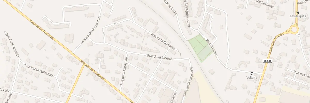 Plan du 4 Rue de la Liberté à Aussillon
