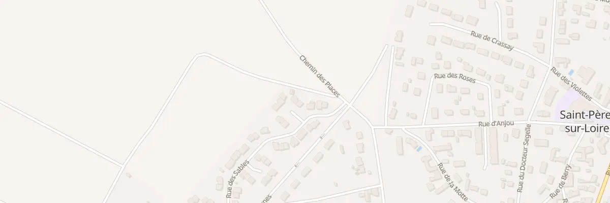 Plan du 8 Rue des Sables à Saint-Père-sur-Loire