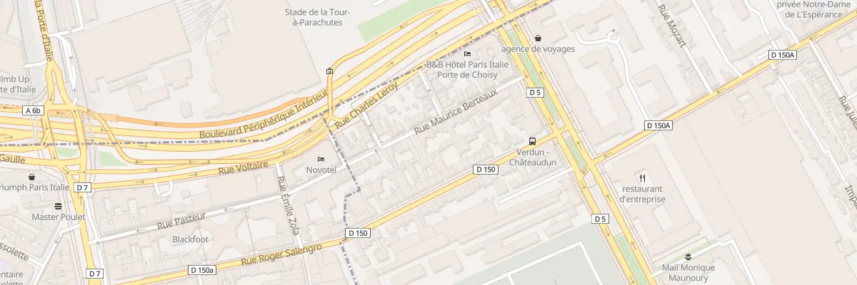 Plan du 27 Rue Maurice Berteaux à Ivry-sur-Seine