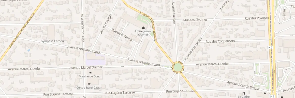 Plan du 4 Rue de l’Eglise à Paray-Vieille-Poste