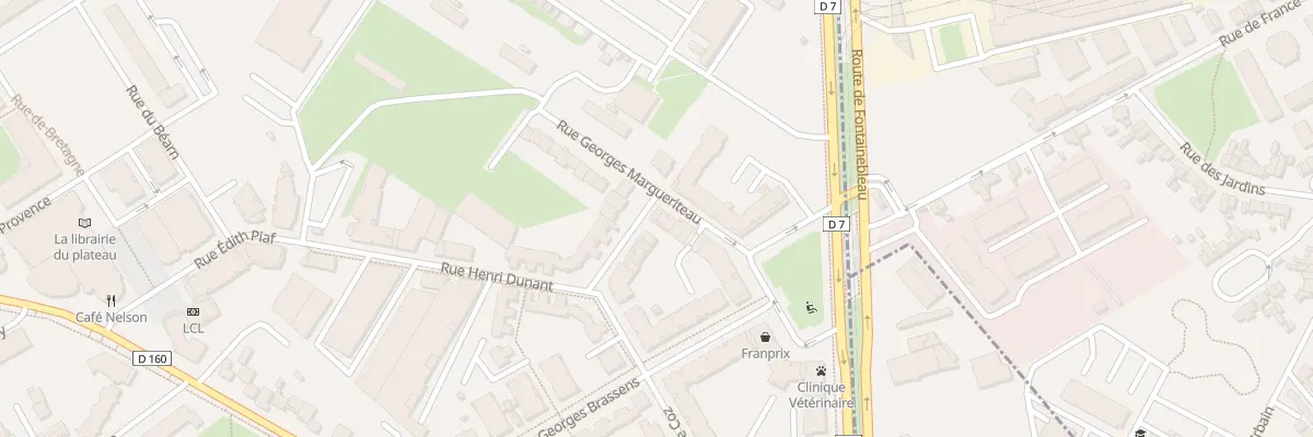 Plan du 25 Rue Georges Margueriteau à Chevilly-Larue