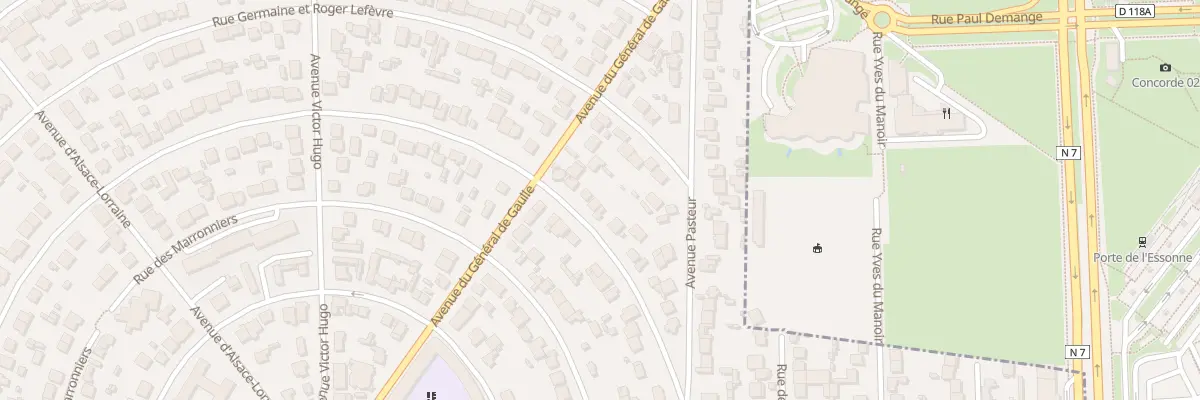 Plan du 111 Rue Maurice Moser à Paray-Vieille-Poste
