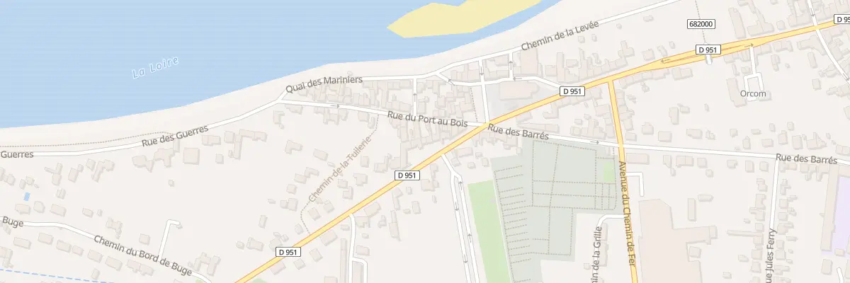 Plan du 9 Rue du Port au Bois à Sully-sur-Loire