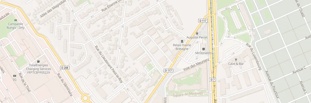 Plan du 46 Av de la République à Chevilly-Larue