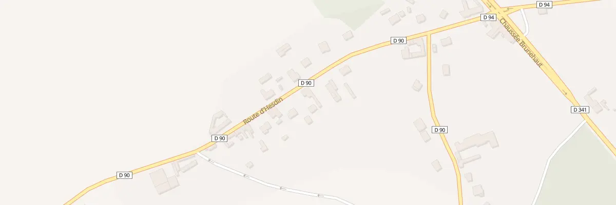 Plan du 7 Rte d’Hesdin à Auchy-au-Bois