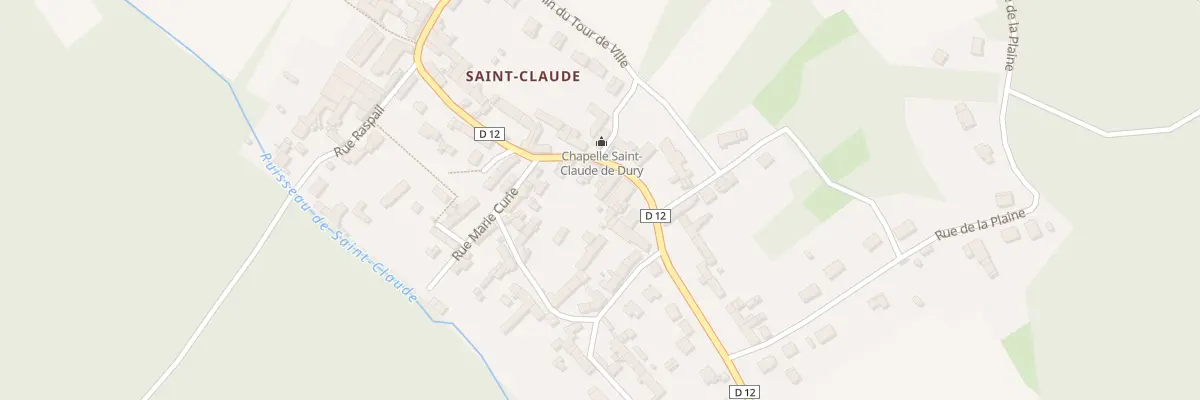 Plan du 360 Rue Ferdinand Buisson à Bury