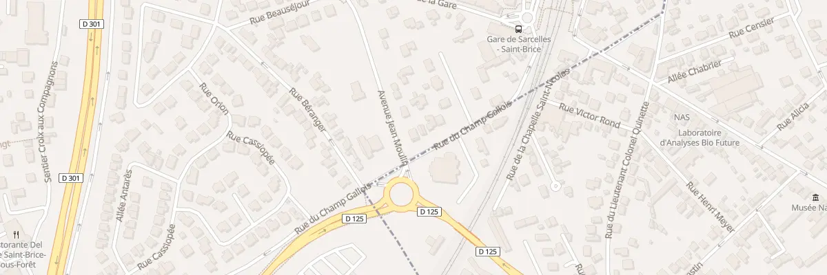 Plan du 24 Rue du Champ Gallois à Saint-Brice-sous-Forêt