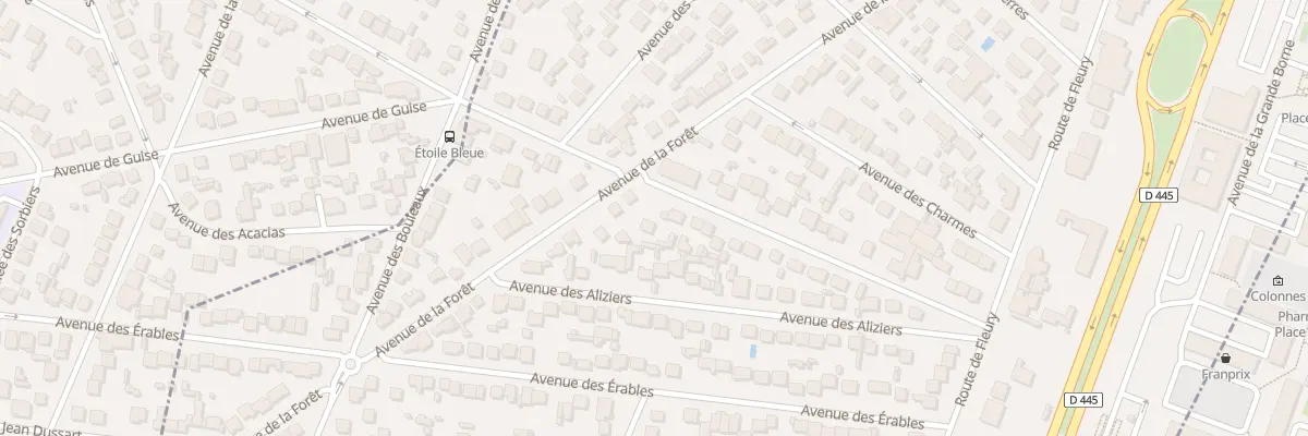 Plan du 29 Av de Guise à Viry-Châtillon