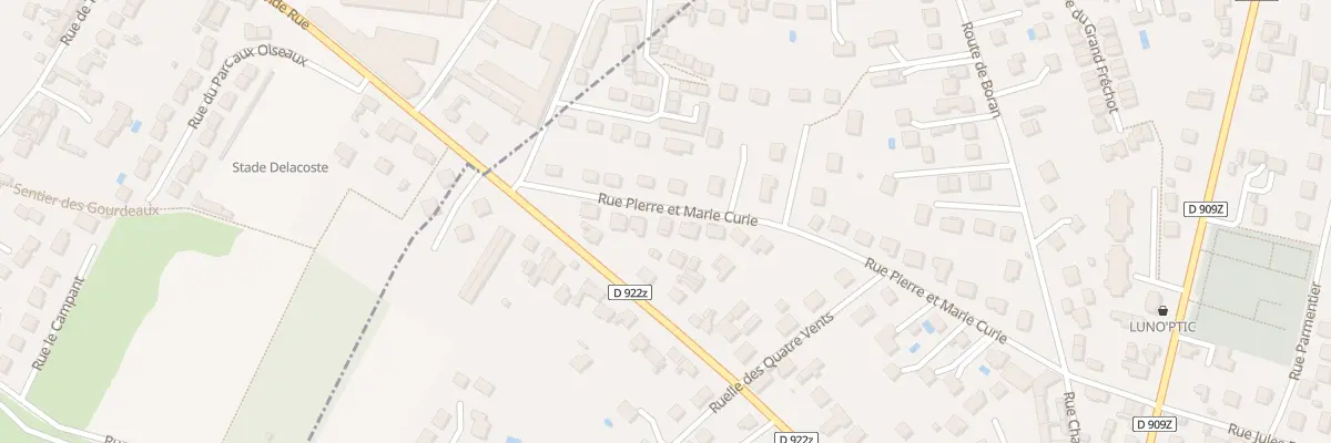 Plan du 27 Rue Pierre et Marie Curie à Viarmes