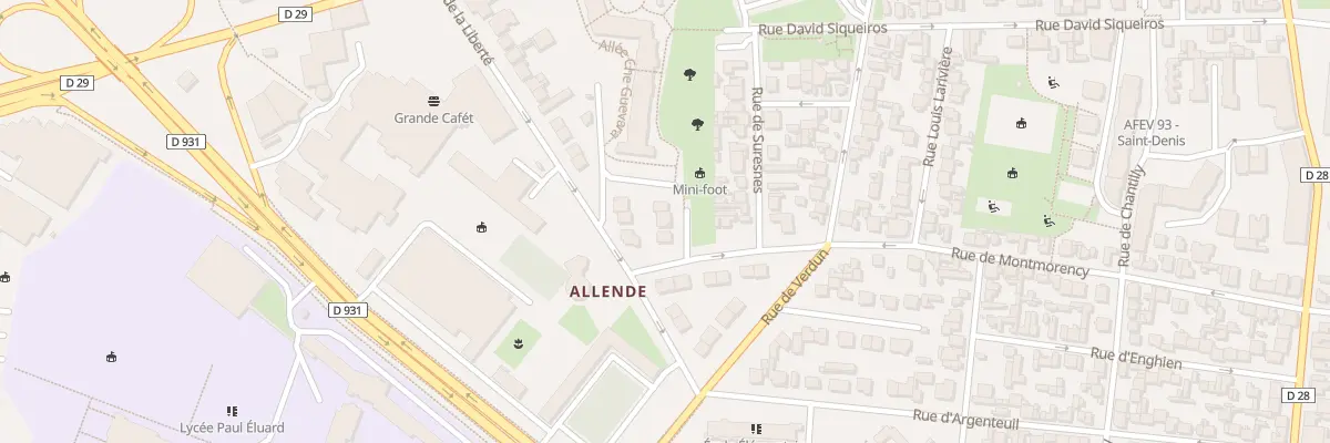 Plan du 56B Rue de Montmorency à Saint-Denis
