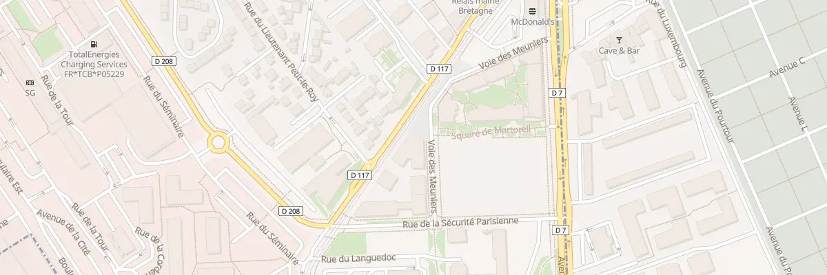 Plan du 5 Voie des Meuniers à Chevilly-Larue