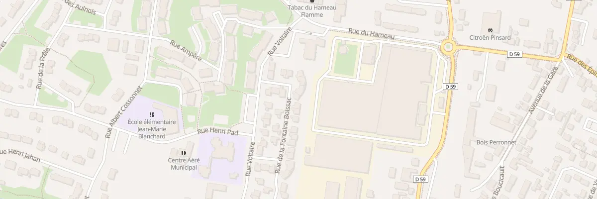 Plan du 11 Rue de la Fontaine Boissac à Sully-sur-Loire