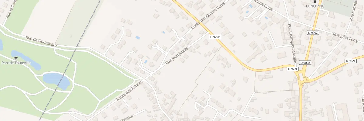 Plan du 11 Rue Jean Jaurès à Viarmes