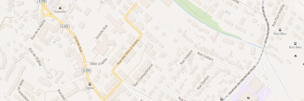Plan du 2 Rue Victor Hugo à Ézanville