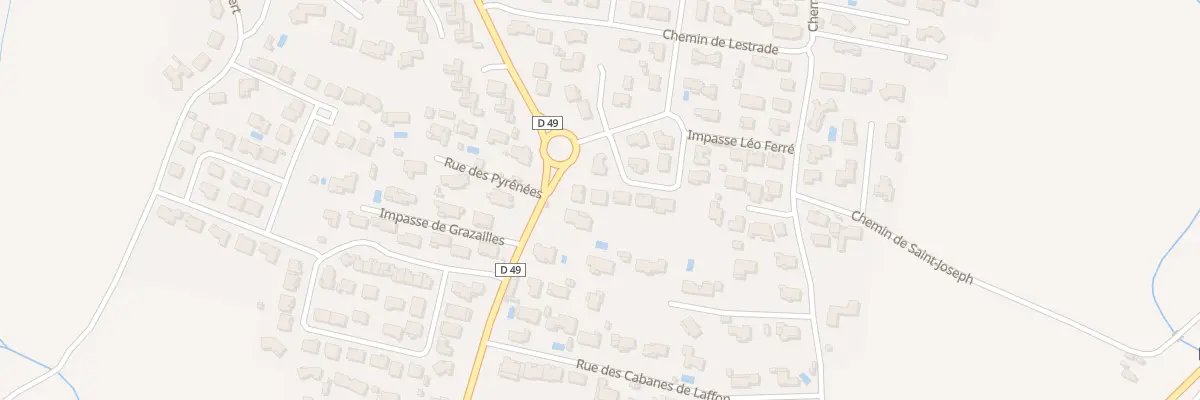 Plan du 52 Rue Claude Nougaro à Villemoustaussou