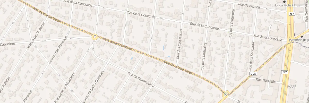 Plan du 20B Rue de la Voie Verte à Athis-Mons