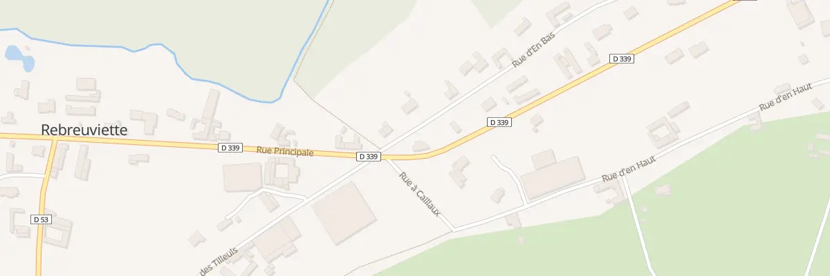 Plan du 37 Rue Principale à Rebreuviette