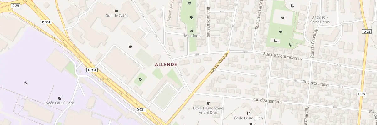 Plan du 53 Rue de Montmorency à Saint-Denis