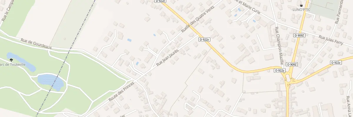 Plan du 9 Rue Jean Jaurès à Viarmes