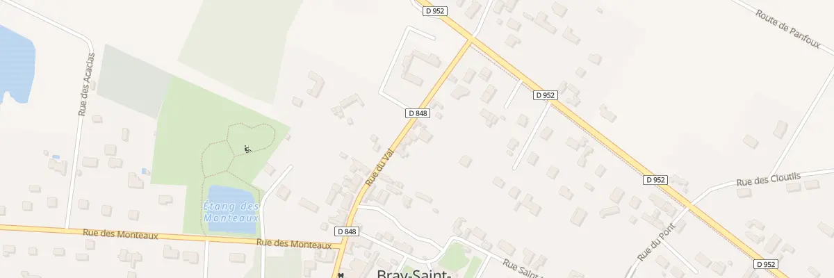 Plan du 22 Rue du Val à Bray-Saint-Aignan