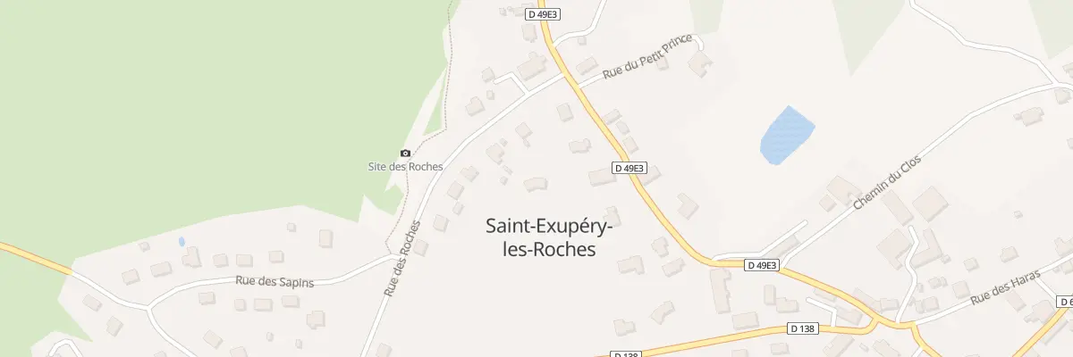 Plan du 49 Rue des Sabotiers à Saint-Exupéry-les-Roches