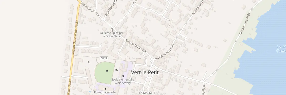 Plan du 16 Rue de la Liberté à Vert-le-Petit