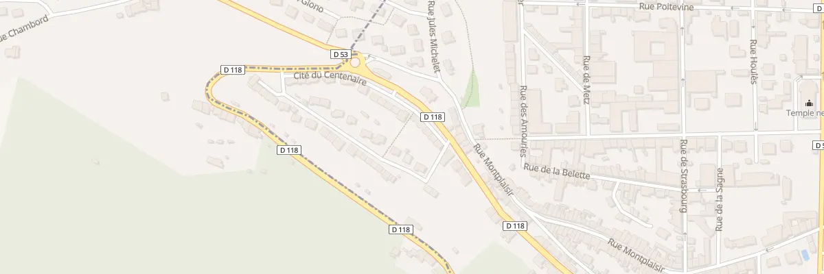 Plan du 7 Rue Cite du Centenaire à Mazamet