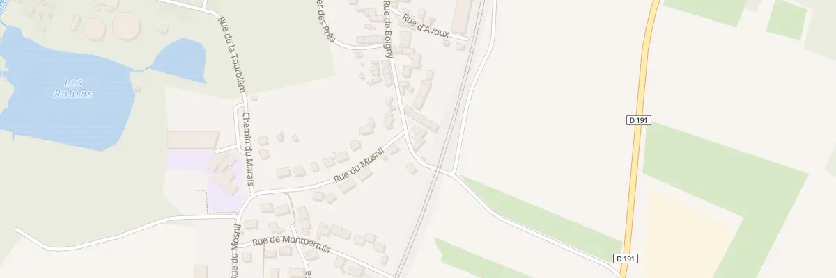 Plan du 4 Rue de Boigny à Baulne