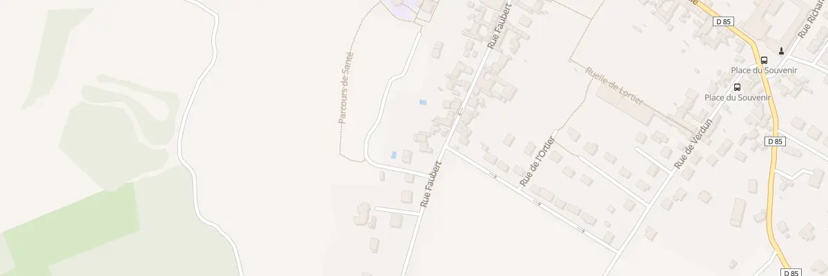 Plan du 40 Rue Faubert à Belloy-en-France
