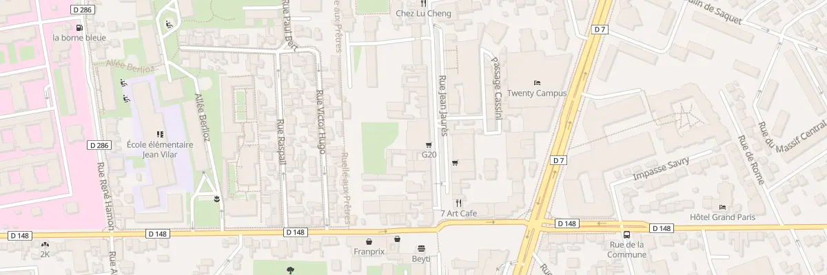 Plan du 114 Rue Jean Jaurès à Villejuif
