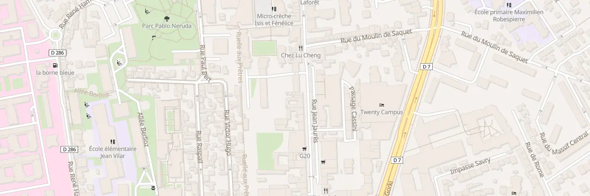 Plan du 104 Rue Jean Jaurès à Villejuif