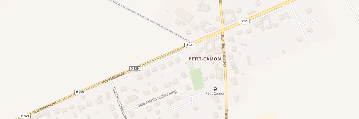 Plan du 762 Rue Nationale à Camon