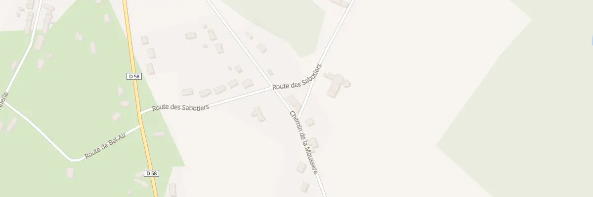 Plan du 1 Che de la Moussère à Méry-ès-Bois
