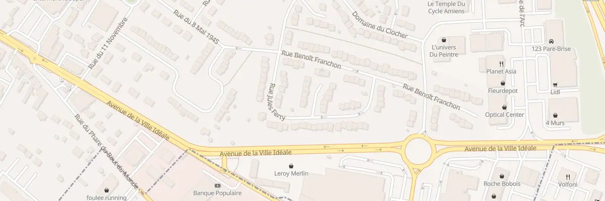 Plan du 19 Rue Jules Ferry à Longueau