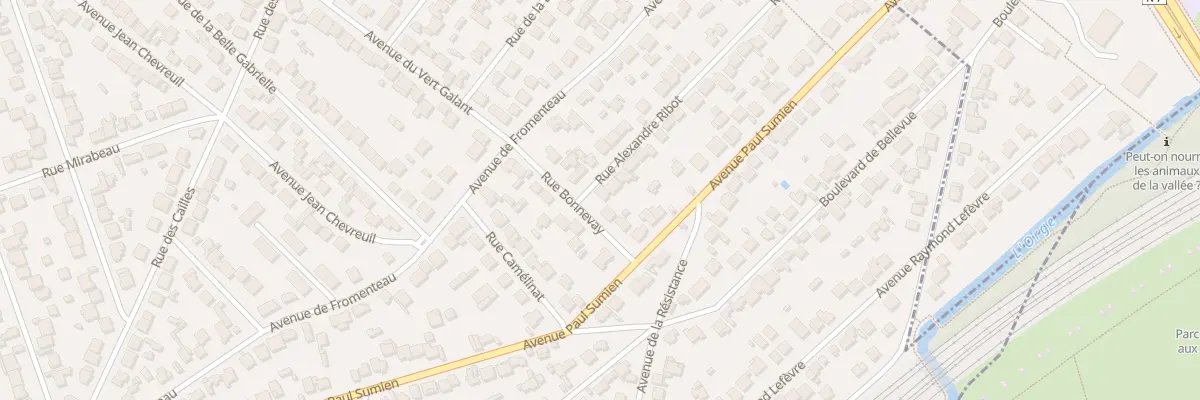 Plan du 2 Rue Alexandre Ribot à Savigny-sur-Orge