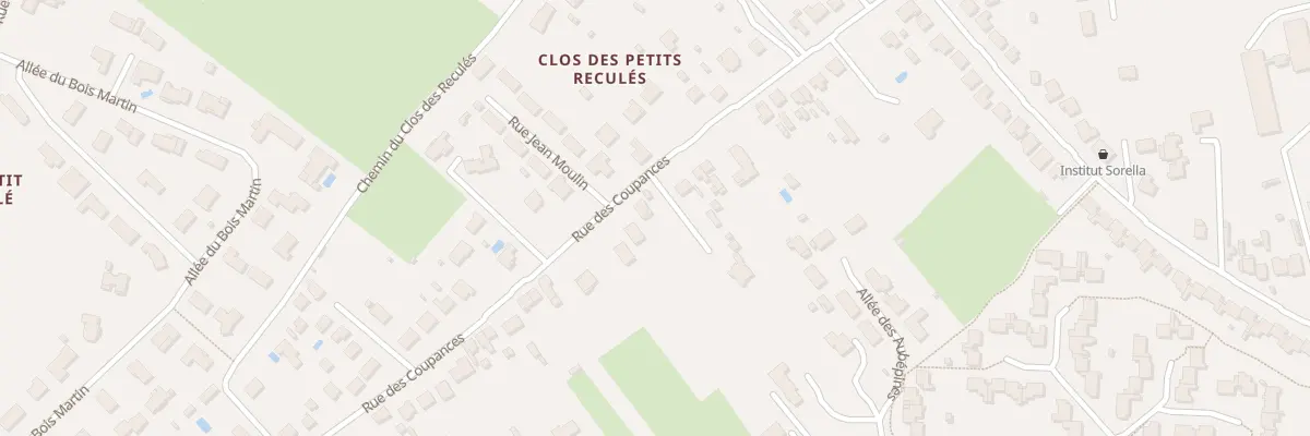 Plan du 56 Rue des Coupances à Saint-Doulchard
