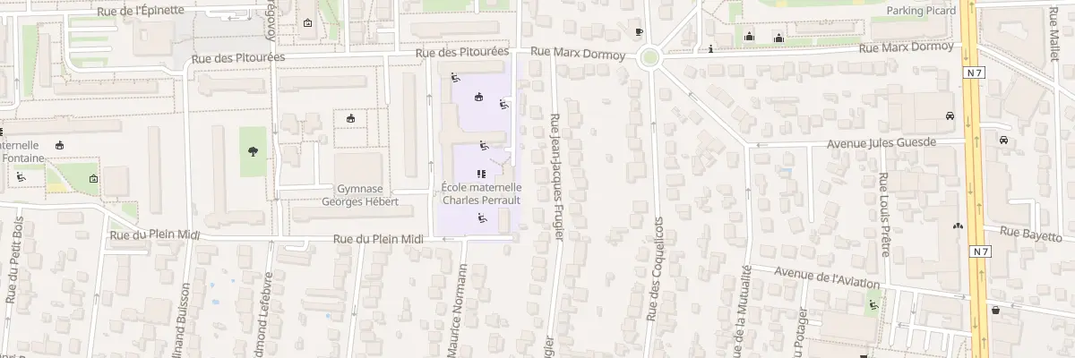 Plan du 75 Rue Jean-jacques Frugier à Athis-Mons