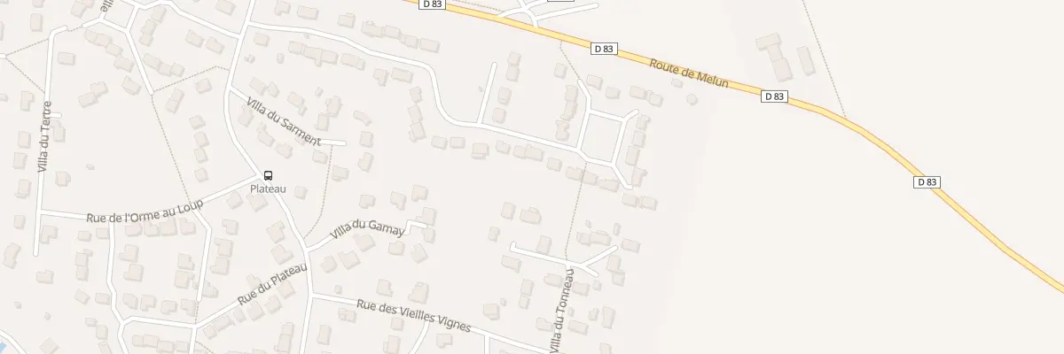 Plan du 32 Rue du Bas-côt à La Ferté-Alais