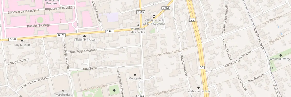 Plan du 51 Rue Jean Jaurès à Villejuif