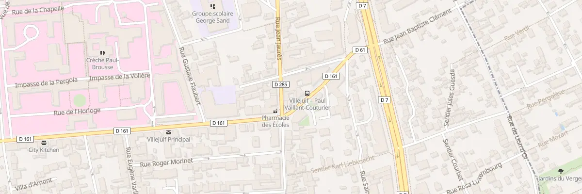 Plan du 31 Rue Jean Jaurès à Villejuif