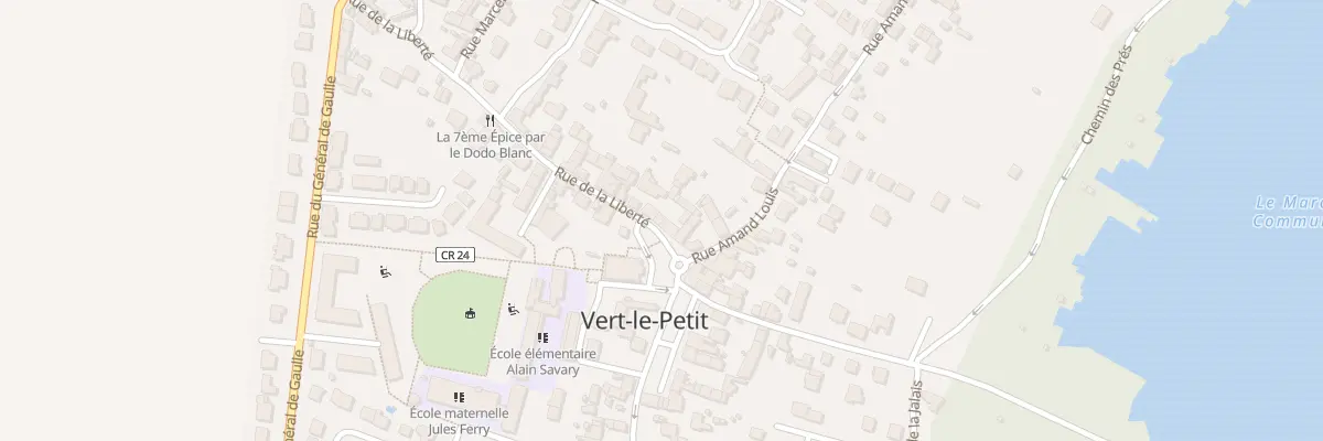 Plan du 10B Rue de la Liberté à Vert-le-Petit