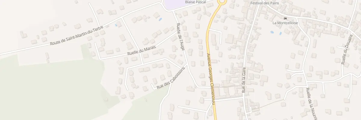 Plan du 2 Rue de la Fontaine St Pierre à Viarmes