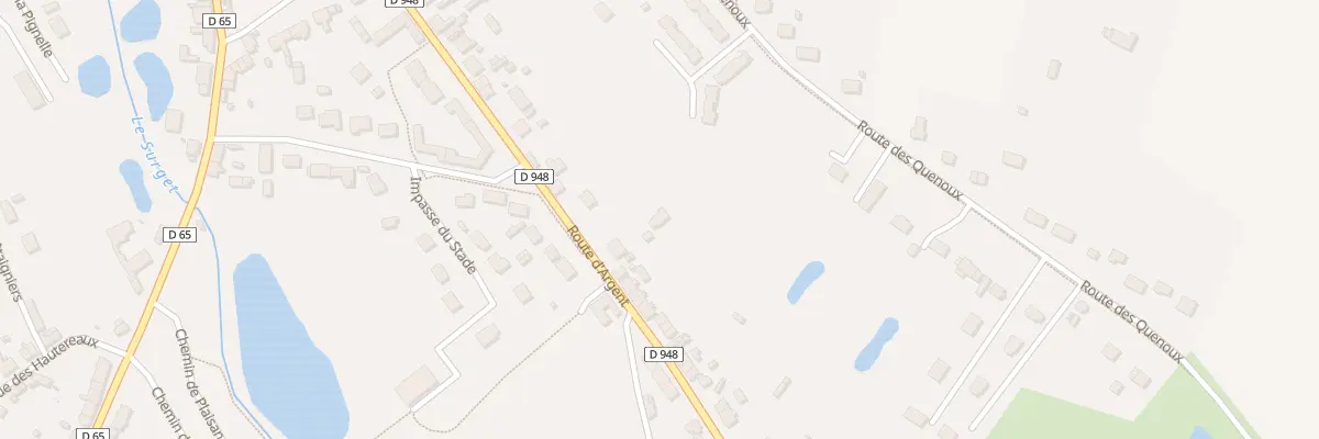 Plan du 57B Rte d’Argent à Cerdon