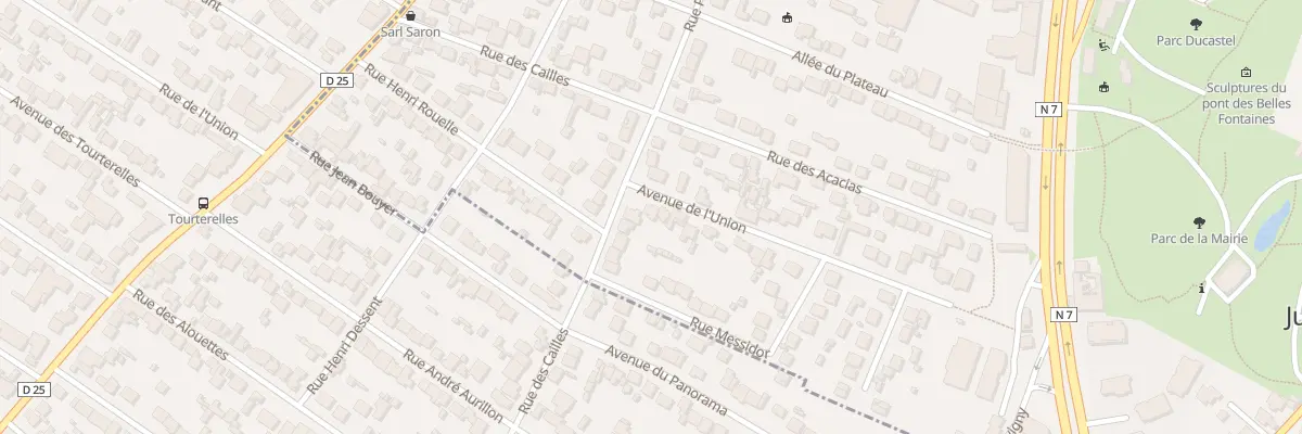 Plan du 29 Av de l’Union à Juvisy-sur-Orge