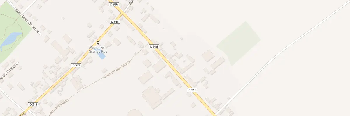 Plan du 254 Rue Lucien Sueur à Wavignies