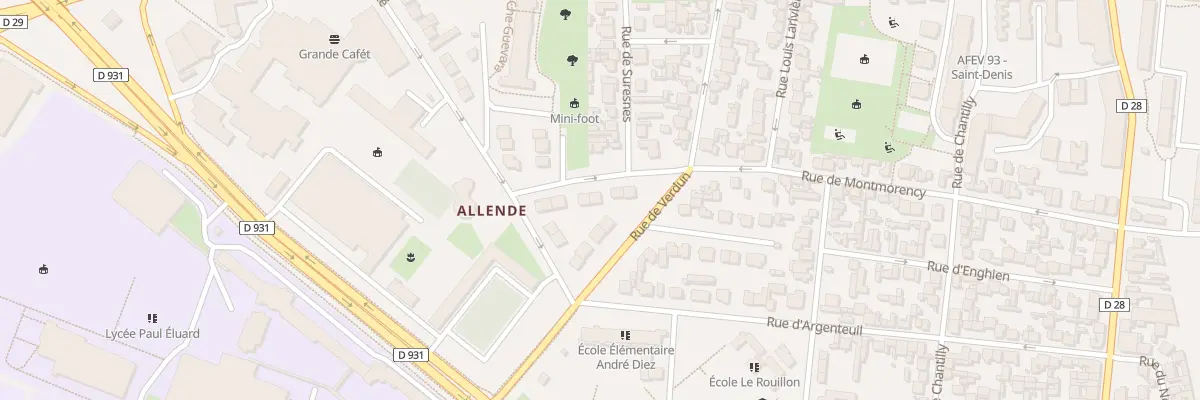 Plan du 49 Rue de Montmorency à Saint-Denis