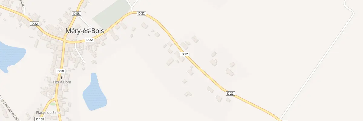 Plan du 48 Rte des Bassineries à Méry-ès-Bois